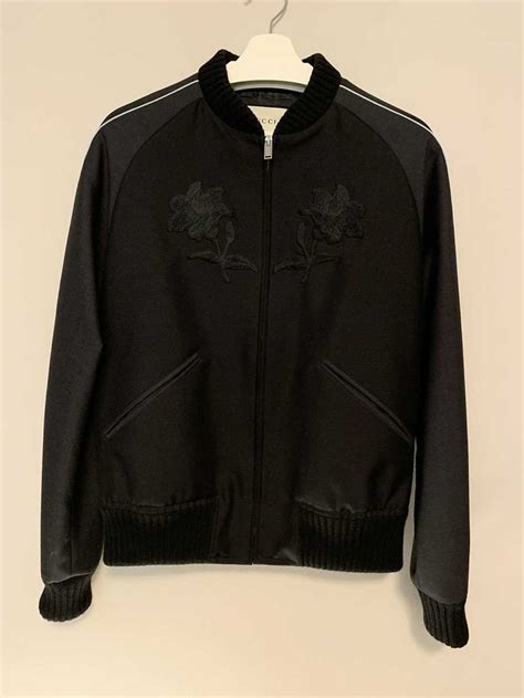 gucci eagle print|Gucci bomber jacket sale.